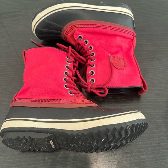 Sorel 1964 Premium CVS Red Element Women's Waterproof Snow Winter Boots SZ6 READ - Picture 9 of 11